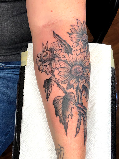 Explore doberman tattoo ideas, creative tattoo ideas in San Angelo, available at Old Town Tattoo