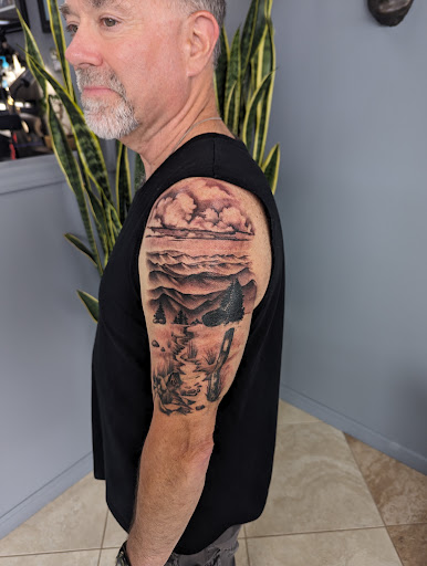 Explore tattoo ideas flags, creative tattoo ideas in Fort Wayne, available at Studio 13 Tattoo