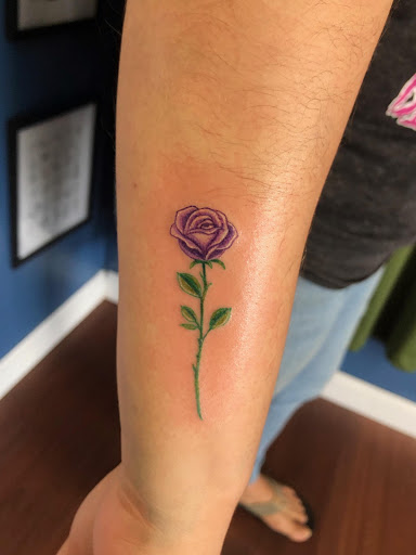 Explore lion sleeve tattoo ideas, creative tattoo ideas in Los Alamitos, available at Mr. Inkwells Classy Tattoos