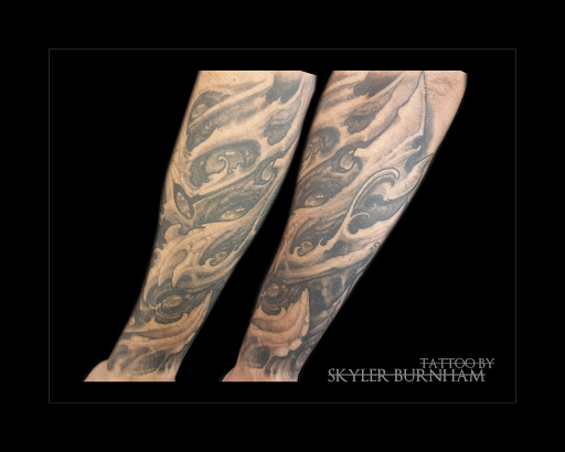 Explore water sign tattoo ideas, creative tattoo ideas in Bradenton, available at Sacred Arts Tattoo Bradenton