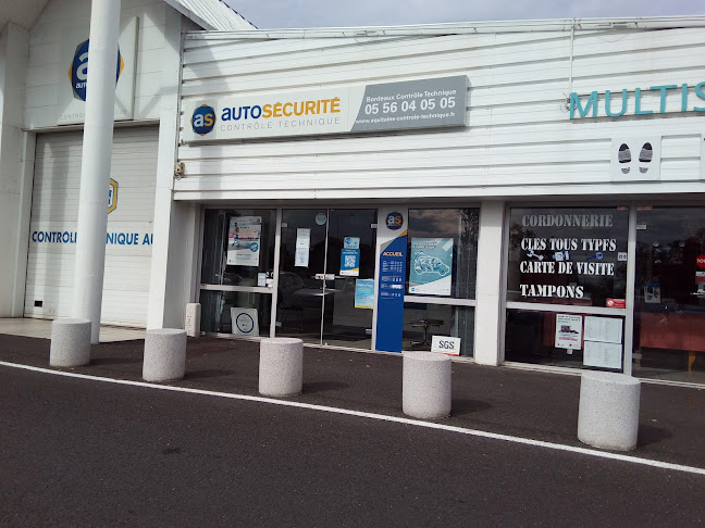 AS Auto Sécurité Contrôle technique Talence Parking Leclerc