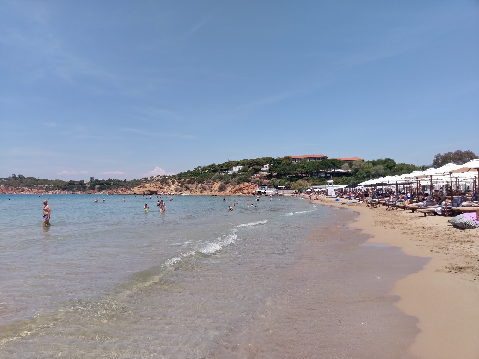 Foto van Asteras beach - populaire plek onder ontspanningskenners