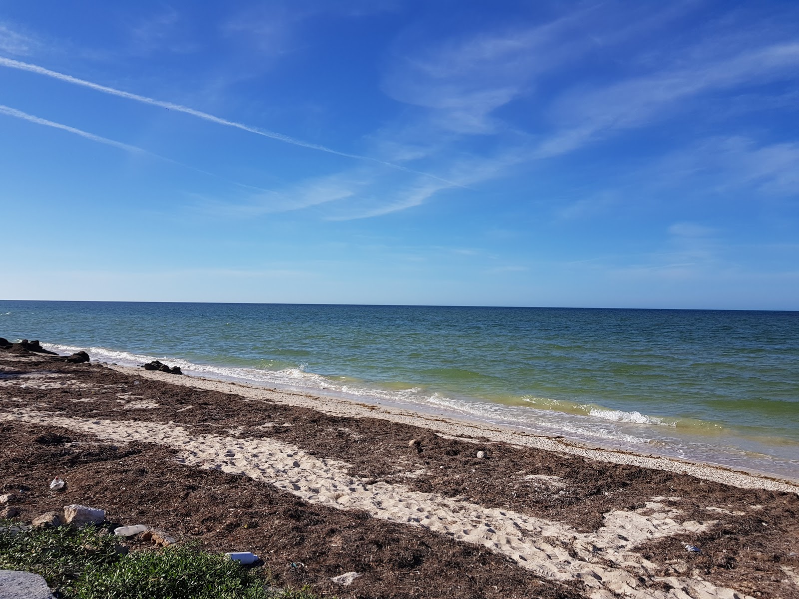 Foto de Playa San Crisanto con arena brillante superficie