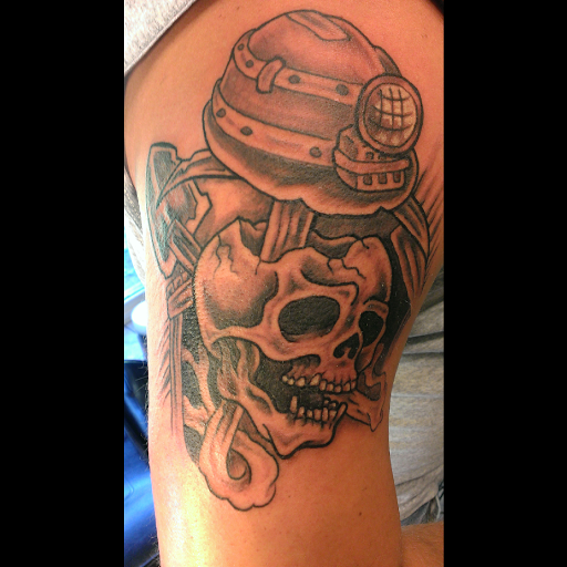 Explore good full sleeve tattoo ideas, creative tattoo ideas in Pikeville, available at The Carbon Canary Tattoo Studio