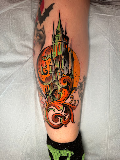 Explore bleeding heart tattoo ideas, creative tattoo ideas in Little Falls, available at Elliotts Tattoo