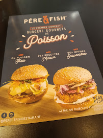 Hamburger du Restaurant de hamburgers Père & Fish à Paris - n°4