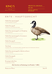 Restaurant King’s Asia Restaurant à Görlitz (la carte)