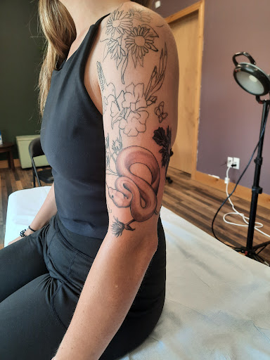 Explore flash tattoo ideas for men, creative tattoo ideas in Idaho Falls, available at La Belladonna Tattoo Parlor