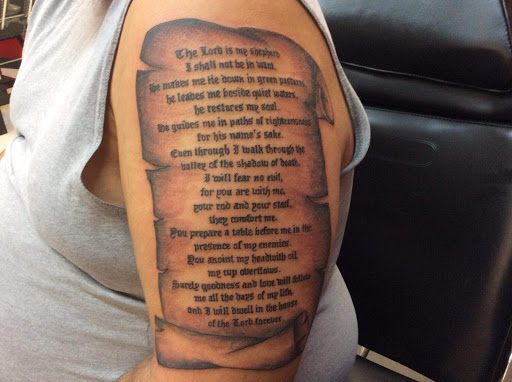 Explore puzzle tattoo ideas, creative tattoo ideas in San Antonio, available at Nite Owl Tattoo Studio