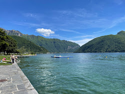 Foto von Strandbad Badi Meggen mit kurze, gerade küste