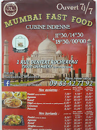 Photo n°6 de Mumbai Fast Food Cuisine Indienne à Chambéry ()