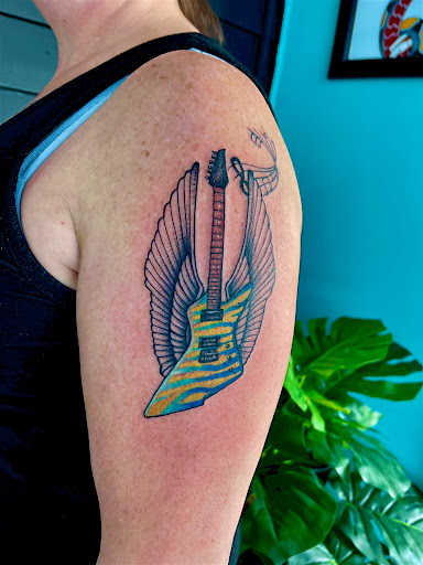 Explore bottom leg tattoo ideas, creative tattoo ideas in Fort Oglethorpe, available at The Helm Tattoo & Piercing