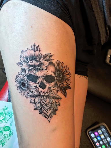 Explore father and son matching tattoo ideas, creative tattoo ideas in Williamsburg, available at Relentless Ink