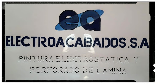 ELECTROACABADOS S.A 6711350 PERFORADO DE LAMINA Y PINTURA ELECTROSTATICA