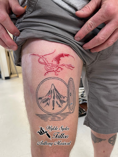 Explore archery tattoo ideas, creative tattoo ideas in San Diego, available at Wylde Sydes Tattoo & Body Piercing