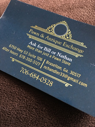 Pawn Shop «Pawn & Antique Exchange», reviews and photos, 6750 Hwy 53 #106, Braselton, GA 30517, USA