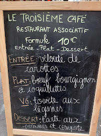 Carte du Le Troisième Café à Paris