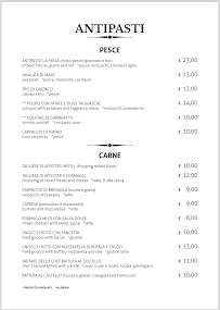 Pizzeria La Perla di Trino à Trino (le menu)
