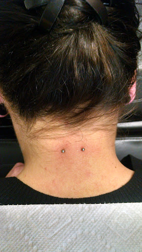 Explore jesus name tattoo ideas, creative tattoo ideas in Dillon, available at Stuck On You Body Piercing