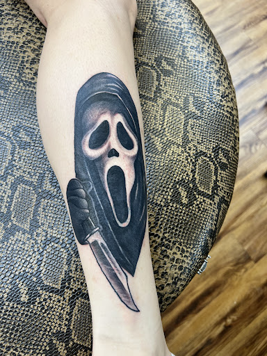 Explore astros tattoo ideas, creative tattoo ideas in Temple, available at Highly Authentic Tattoo