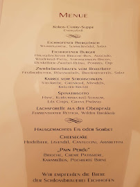 Brauereigasthof Eichhofen à Nittendorf menu