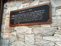 Menu du Maison Benoît Vidal - Sur les Bois à Annecy