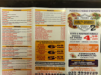 Menu / carte de Pizzeria Kebab Harley Davidson 2 à Chignolo d'Isola