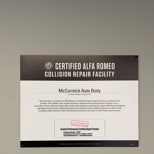 Auto Body Shop «McCormick Auto Body Shop», reviews and photos, 10901 McCormick Rd #2, Hunt Valley, MD 21031, USA