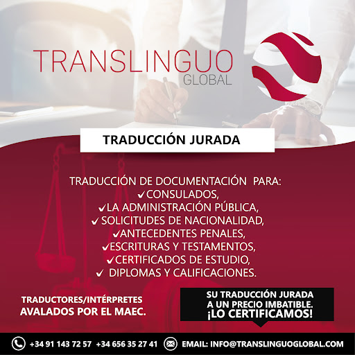 Traductor Jurado en Madrid