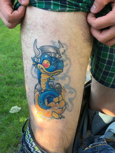 Explore matching cousin tattoo ideas, creative tattoo ideas in Jefferson, available at Slammin Ink Tattoo