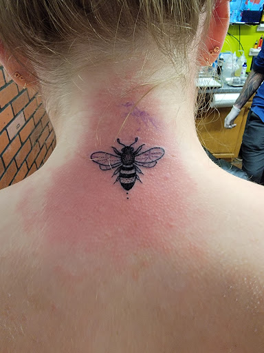 Explore simple leg tattoo ideas, creative tattoo ideas in Warner Robins, available at One Chance Tattoo and Piercing