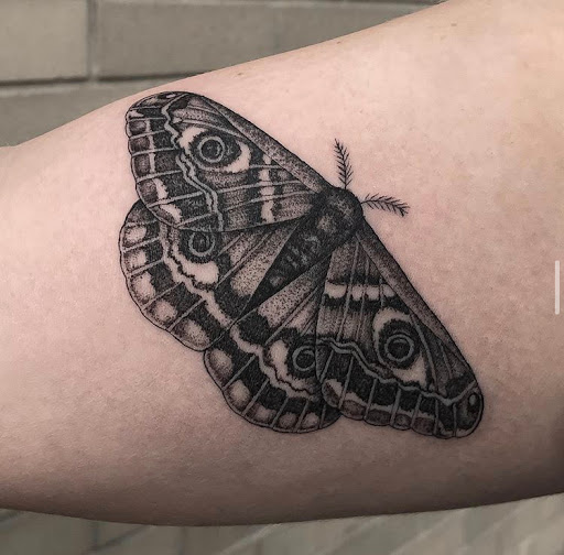 Explore male flower tattoo ideas, creative tattoo ideas in Bellefonte, available at Juniper Studio