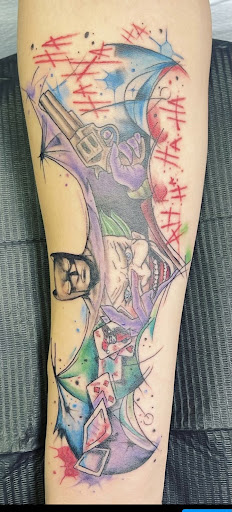 Explore single flower tattoo ideas, creative tattoo ideas in Conroe, available at Monsters Ink, LLC