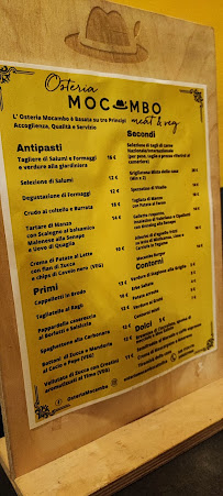 Restaurant Osteria Mocambo à Cattolica - menu / carte