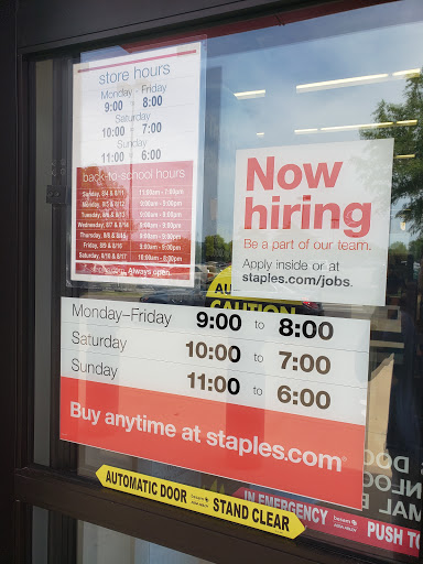 Office Supply Store «Staples», reviews and photos, 2000 Mallory Ln #200, Franklin, TN 37067, USA