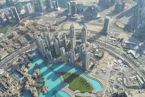 Burj Khalifa Lake image