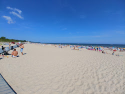 Wladyslawowo Beach'in fotoğrafı düz ve uzun ile birlikte