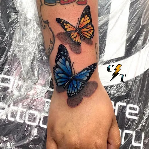 Explore charlotte's web tattoo ideas, creative tattoo ideas in Roselle, available at Atmosphere Tattoo Gallery - Roselle