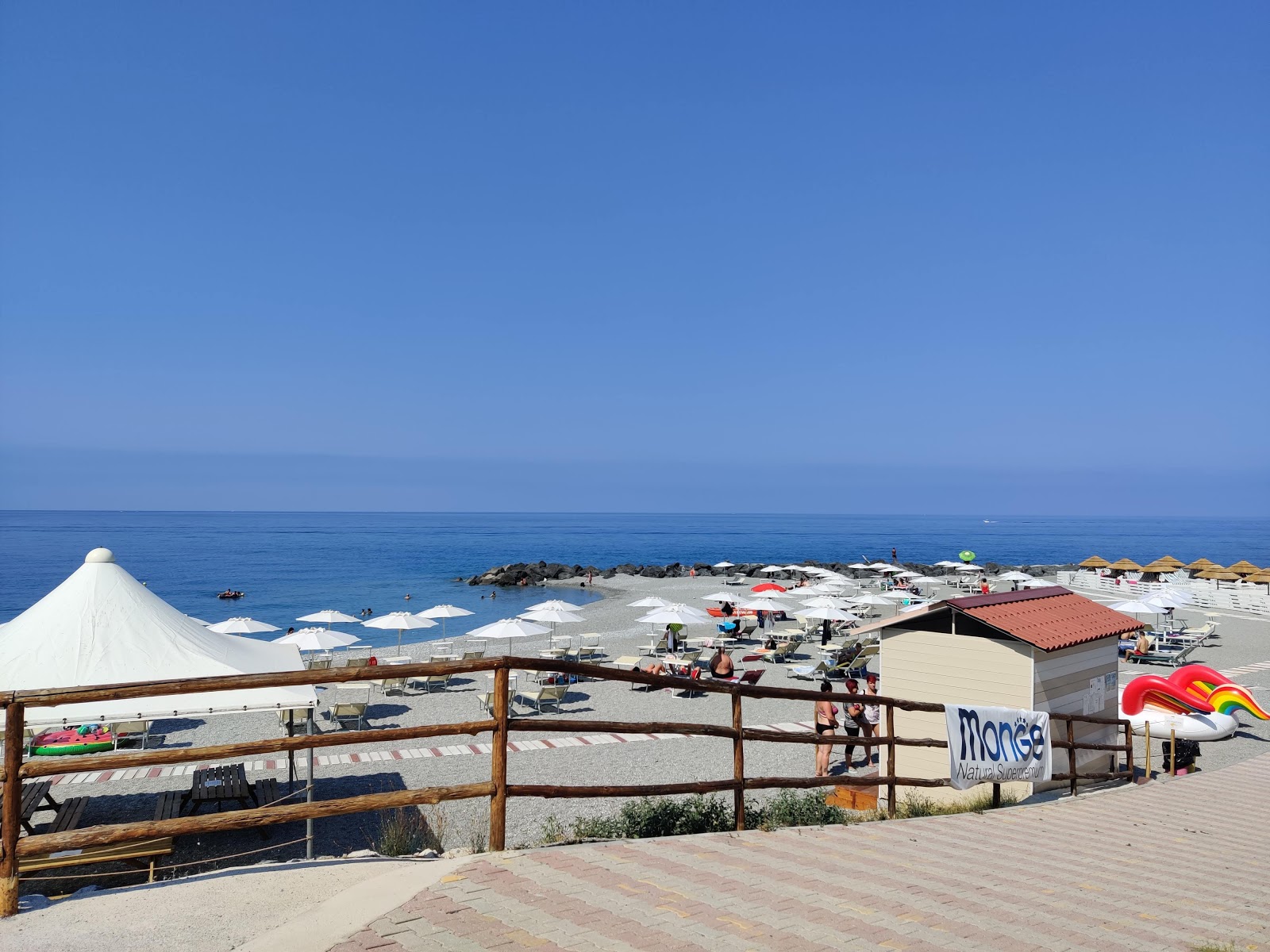 Foto von Spiaggia Amantea mit etwas sauber Sauberkeitsgrad