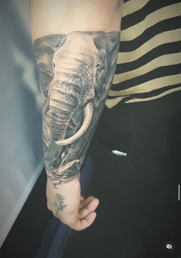 Explore puppy tattoo ideas, creative tattoo ideas in New York, available at INK 181 TATTOOS