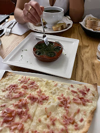 Tarte flambée du Restaurant de spécialités alsaciennes La Petite Alsace à Strasbourg - n°2