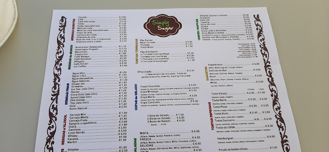 Avaliações doSimply Sugar em Covilhã - Cafeteria
