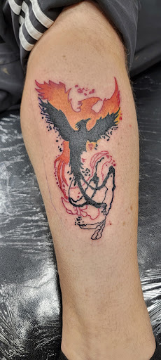 Explore evangelion tattoo ideas, creative tattoo ideas in Monroe Township, available at Ink Therapy Tattoo