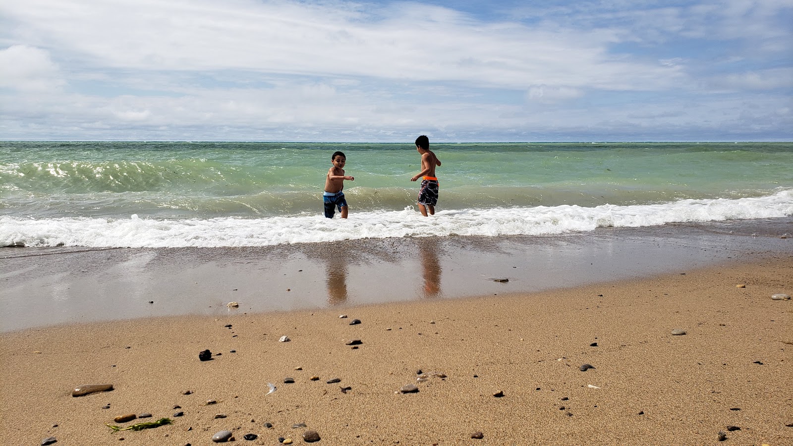 Fotografija Southampton Beach z dolga ravna obala