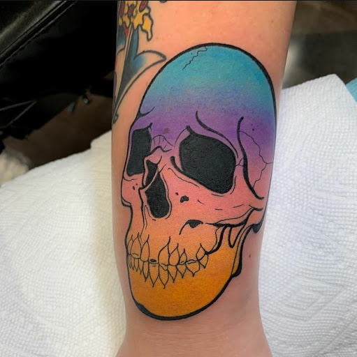 Explore thyroid tattoo ideas, creative tattoo ideas in Stockbridge, available at Black Rose Tattoo Collective