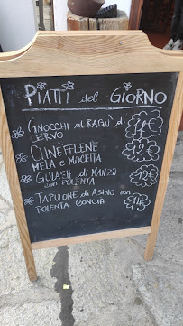 Trattoria il Braciere à Gressoney-Saint-Jean menu