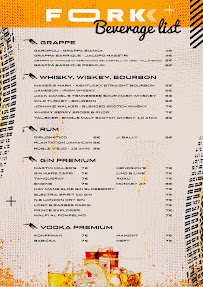 Ristopub Fork - Biker Lifestyle à Marzocca carte