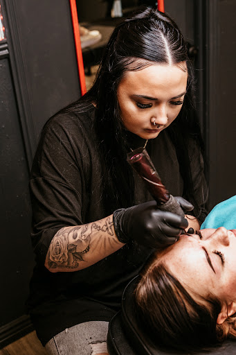 Explore black and grey sleeve tattoo ideas, creative tattoo ideas in Pocatello, available at Tys Tattoos