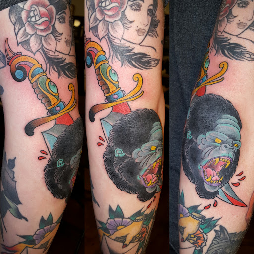 Explore tattoo ideas for grandchildren, creative tattoo ideas in Providence, available at The Torchbearer Tattoo