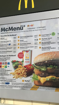 Restauration rapide McDonald's à Bechstedtstraß (la carte)